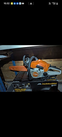 Stihl MS 181 moottorisaha – vähän käytetty + useita ketjuja