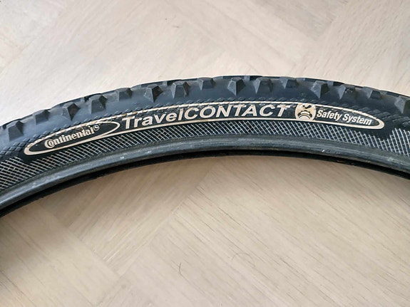 Pyörän ulkorengas Continental Travel Contact