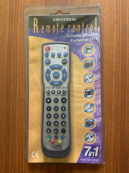 Uusi Universal Remote Control kaukosäädin