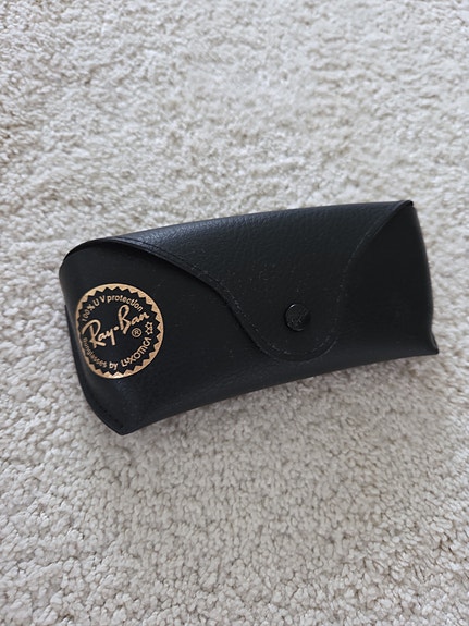 Ray-Ban kotelo aurinkolasit musta nahka