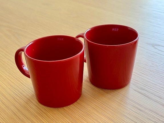 Iittala Teema -mukit 2 kpl, punainen