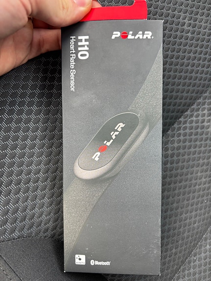 Polar H10 sykevyö musta