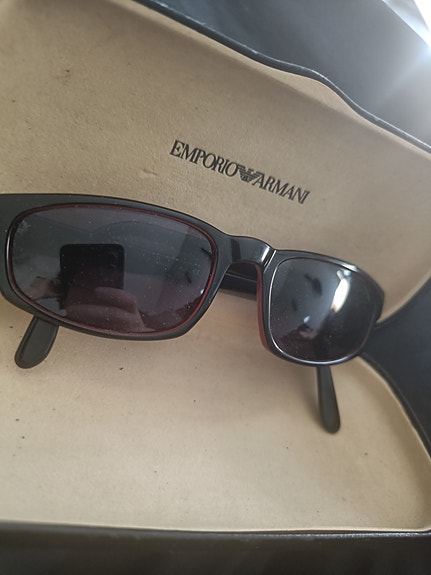 Armani Emporio aurinkolasit ruskea musta unisex