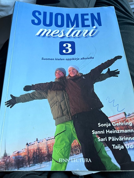Suomen mestari 3 suomen kielen oppikirja aikuisille