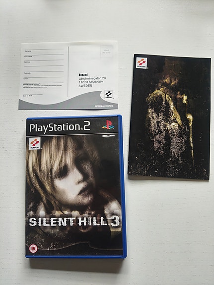 Silent Hill 3 PlayStation 2 peli