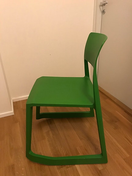 Vitra Tip Ton vihreä tuoli