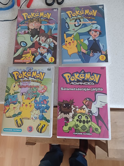 Pokemon DVD:eet