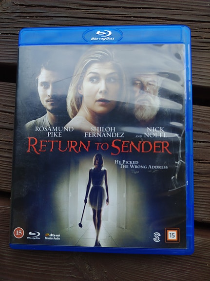 Return to Sender Blu-ray elokuva