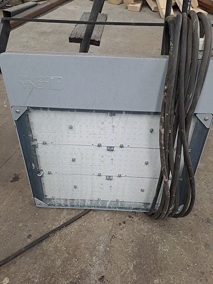 Lena Lighting LED-työvalo harmaa