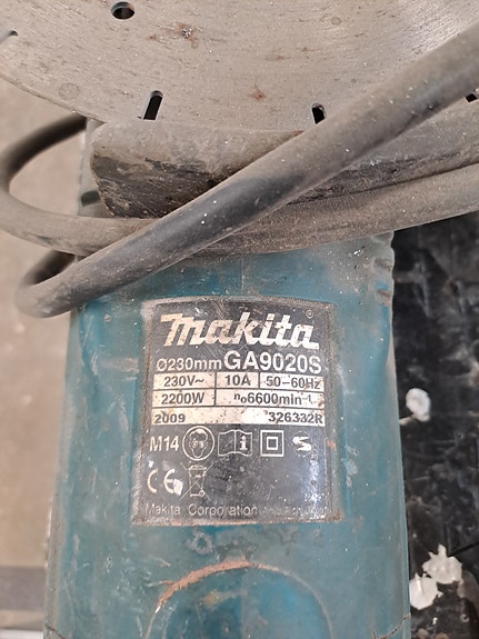 Makita GA9020S kulmahiomakone 230 mm 2200W
