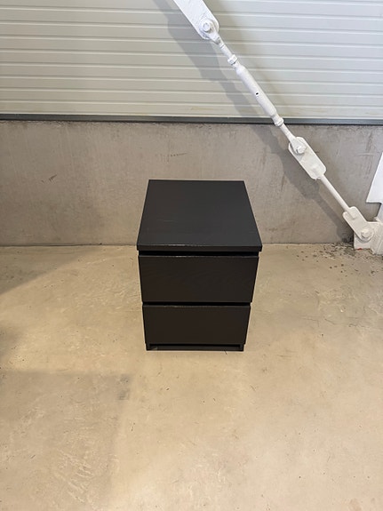 Ikea Malm -lipasto, 3 laatikkoa, 2 kpl