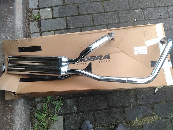 Pakoputkijärjestelmä Honda vtx 1300 cxa Fury