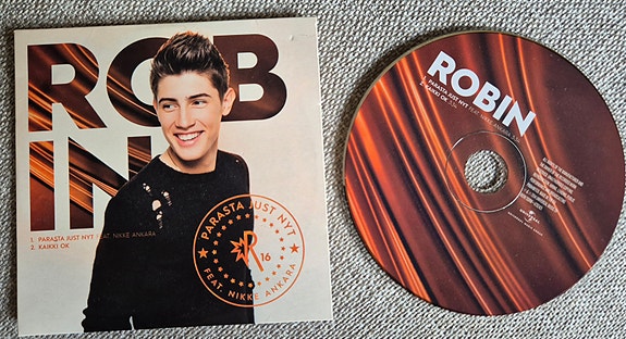Robin Parasta just nyt cd-single