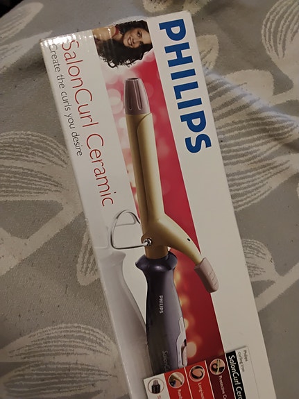 Uusi Philips Salon Curl Cerzmic  keraaminen kiharrin on käyttämätön
