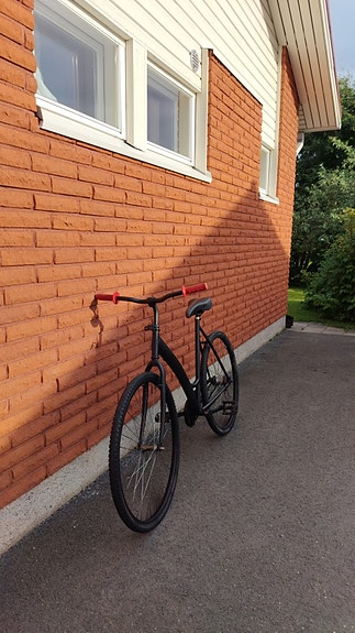 Nopsa maalattu pyörä