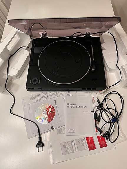 Sony PS-LX300USB levysoitin
