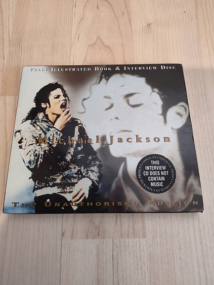 Michael Jackson The Unauthorized Edition kirja ja haastattelu-CD