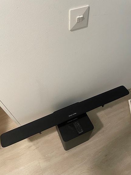 Harman Kardon soundbar ja subwoofer