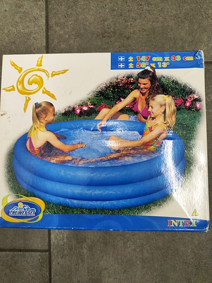 UUSI Intex lasten uima-allas 147 x 33 cm sininen
