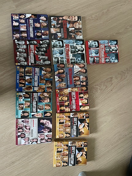 Grey’s Anatomy DVD kaudet 1-10