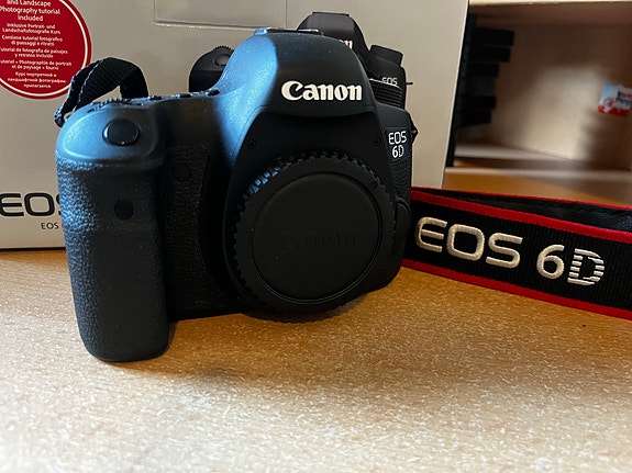 Canon EOS 6D digijärjestelmäkamera runko