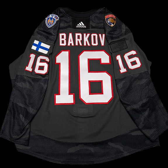 Barkov Suomi-taidepelipaita "Made by Tomin pelipaidat", Adidas, MiC, MM2026