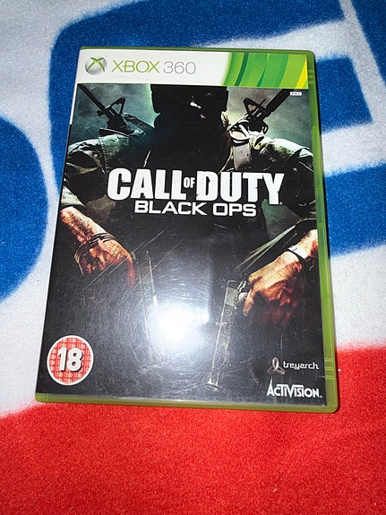 Xbox 360 Call of Duty: Black Ops peli