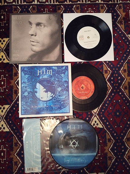HIM / Ville Valo 7" Singlet 3 kpl