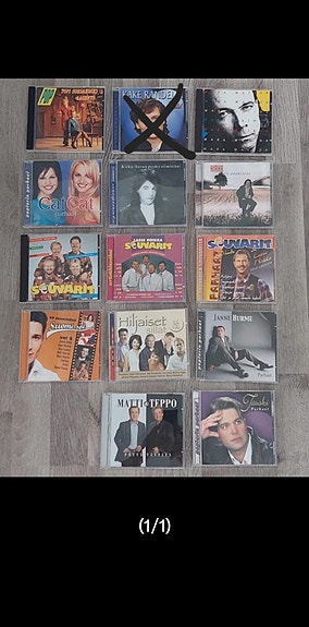 Kotimaiset cd - levyt
