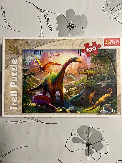 Dinosaurus -palapeli 100 palaa