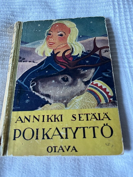 Annikki Setälä Poikatytöt kirja Otava 1941