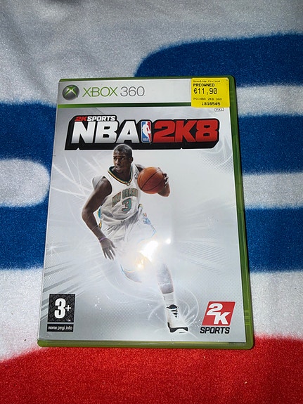 NBA 2K8 Xbox 360 -koripallopeli