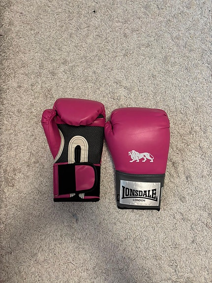 Lonsdale nyrkkeilyhanskat, pinkki