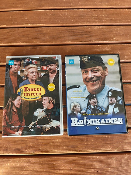 Tankki täyteen ja Reinikainen DVD:t - koko sarjat