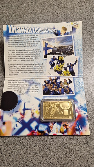 Kullattu harkko Ihanaa Leijonat ihanaa!