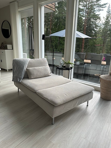 Söderhamn divaani FRIDTUNA Vaalea Beige