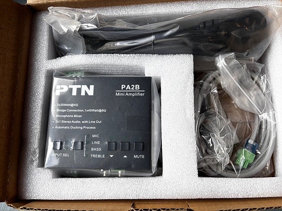 PTN PA2B mini vahvistin