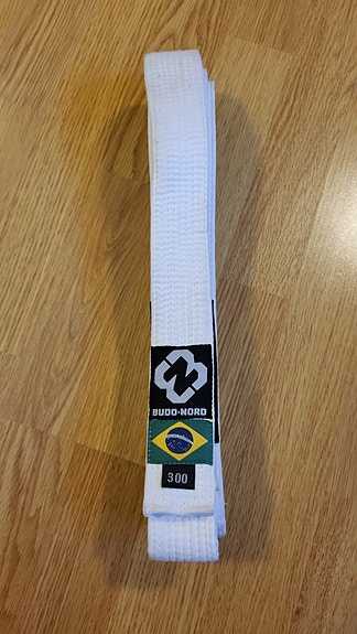 Budo Nord valkoinen vyö 300cm