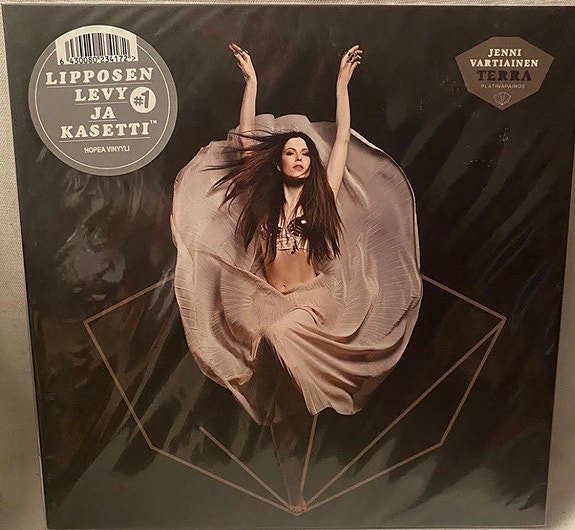 Jenni Vartiainen - Terra, 2LP, harmaat, platinapainos