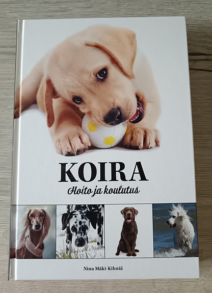 Koira hoito ja koulutus -kirja