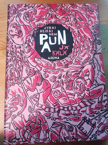Jyrki Heikkinen Punajäkälä sarjakuva-albumi