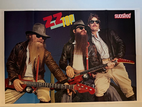 ZZ Top juliste Tee tarjous!