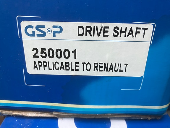 Renault 19 1.4/1.7/1.8 Vasen Vetoakseli 89-96