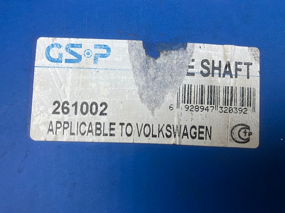 VW Golf/Vento/Passat 1.6-2.0 Oikea Vetoakseli 88-98