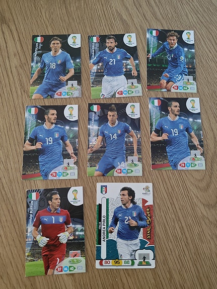 🇮🇹 Italia – Panini Adrenalyn XL (EURO 2012 & MM 2014)