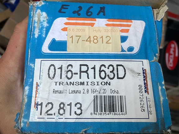 Renault Laguna I 2.0 16V/2.2D Oikea Vetoakseli 94-99
