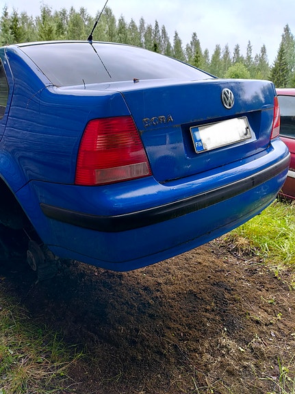 Vw bora takakontti