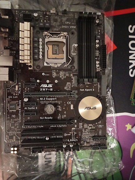 asus Z97-E emolevy (saa tinkiä)