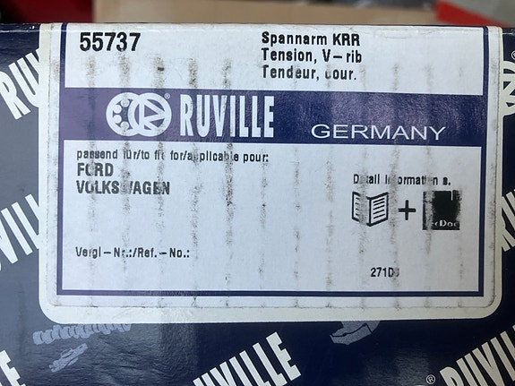 VW Golf/Vento/Passat/Corrado VR6 Moniurahihnan Kiristin Ruville