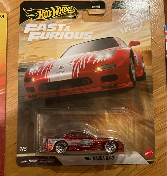 CHASE Hot Wheels Premium Fast & Furious 1995 Mazda RX-7